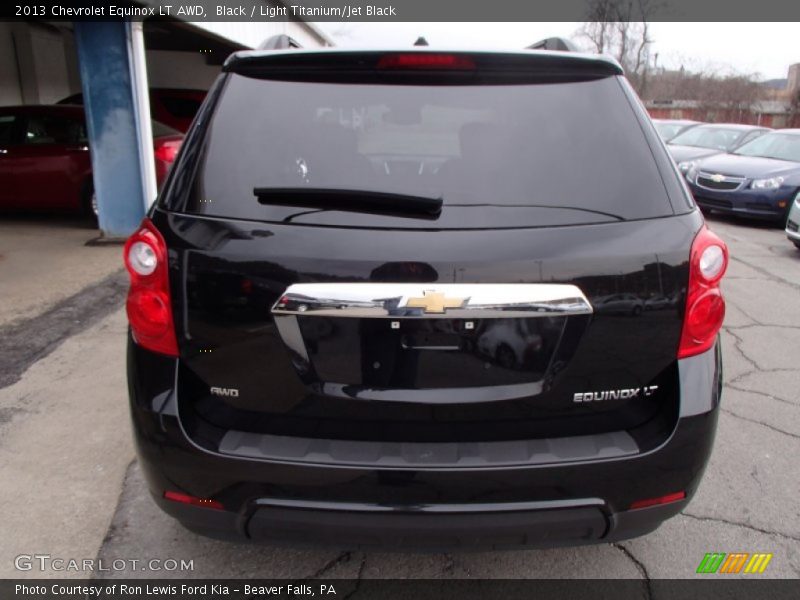 Black / Light Titanium/Jet Black 2013 Chevrolet Equinox LT AWD