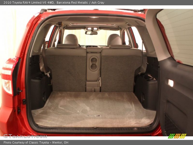 Barcelona Red Metallic / Ash Gray 2010 Toyota RAV4 Limited V6 4WD