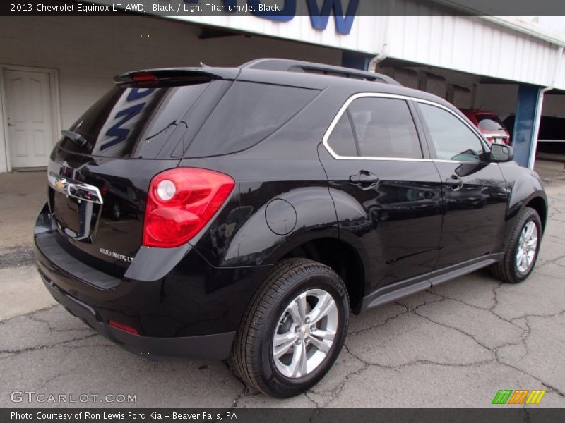 Black / Light Titanium/Jet Black 2013 Chevrolet Equinox LT AWD