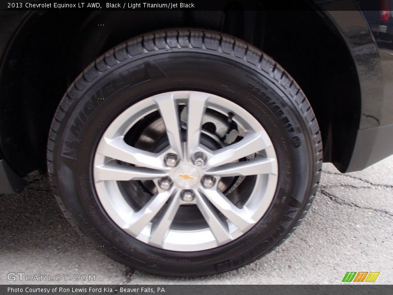 Black / Light Titanium/Jet Black 2013 Chevrolet Equinox LT AWD
