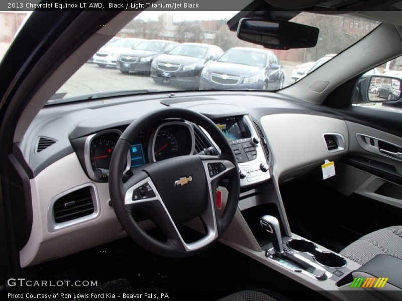 Black / Light Titanium/Jet Black 2013 Chevrolet Equinox LT AWD