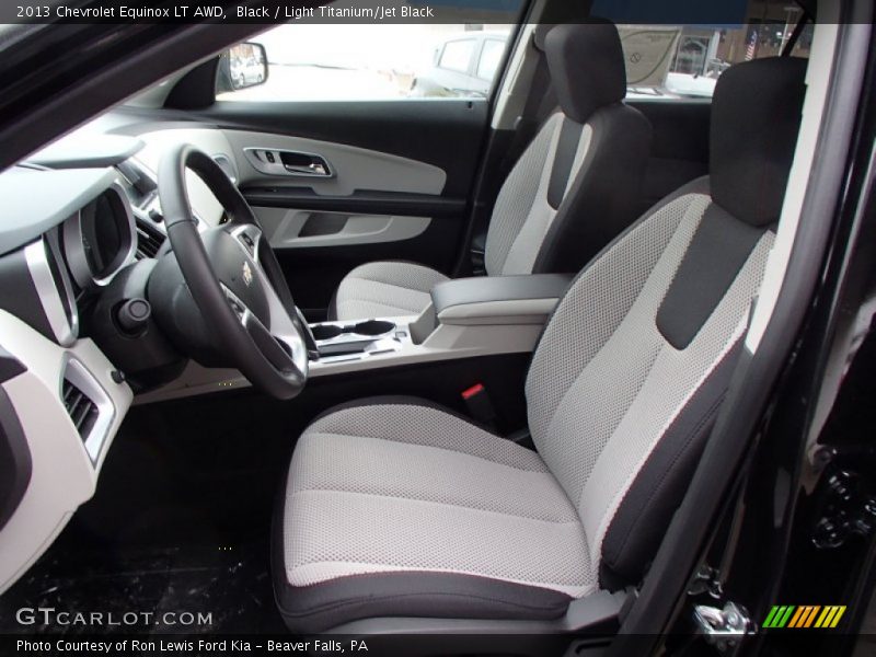 Black / Light Titanium/Jet Black 2013 Chevrolet Equinox LT AWD