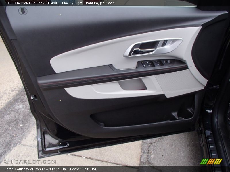 Black / Light Titanium/Jet Black 2013 Chevrolet Equinox LT AWD