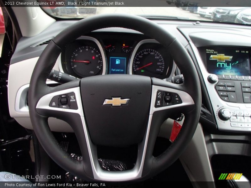 Black / Light Titanium/Jet Black 2013 Chevrolet Equinox LT AWD