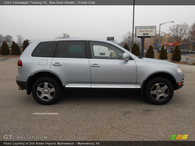  2004 Touareg V6 Blue Silver Metallic