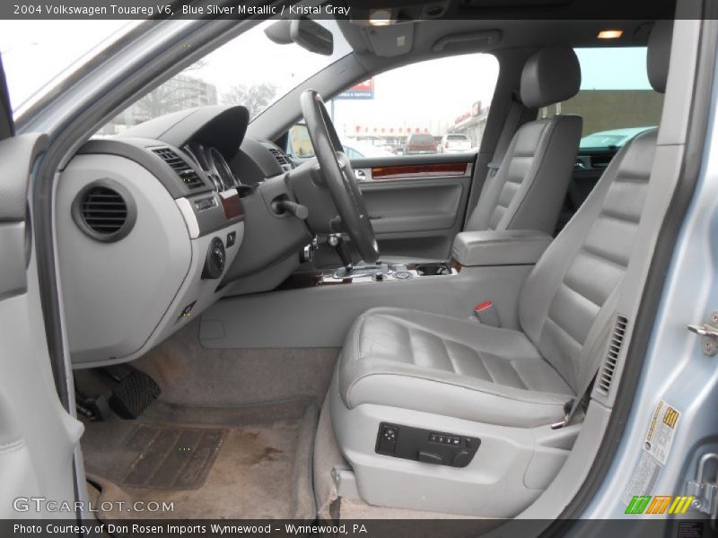 Kristal Gray Interior - 2004 Touareg V6 