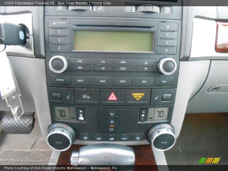 Controls of 2004 Touareg V6