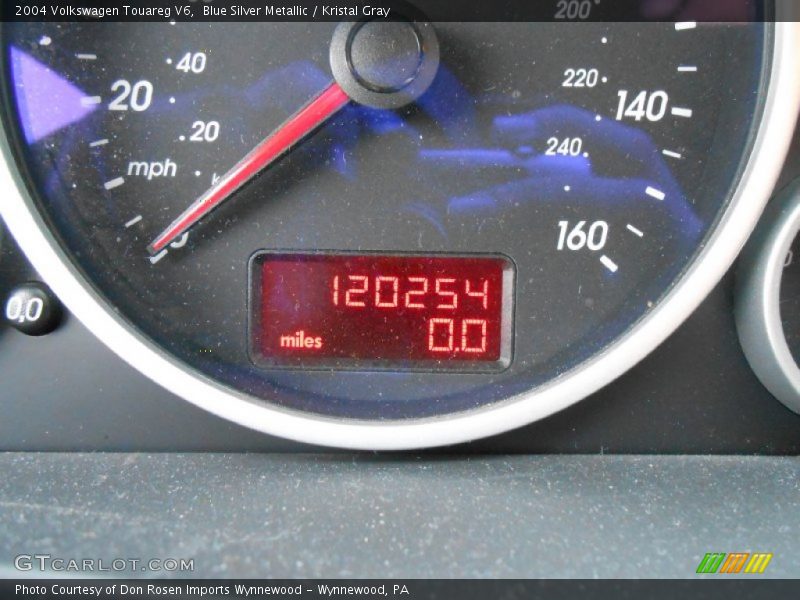 Blue Silver Metallic / Kristal Gray 2004 Volkswagen Touareg V6
