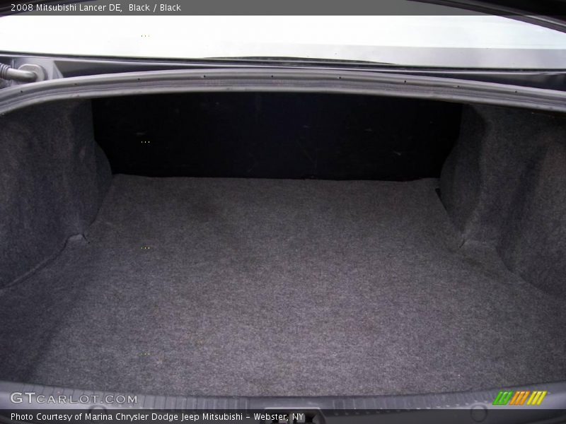 Black / Black 2008 Mitsubishi Lancer DE