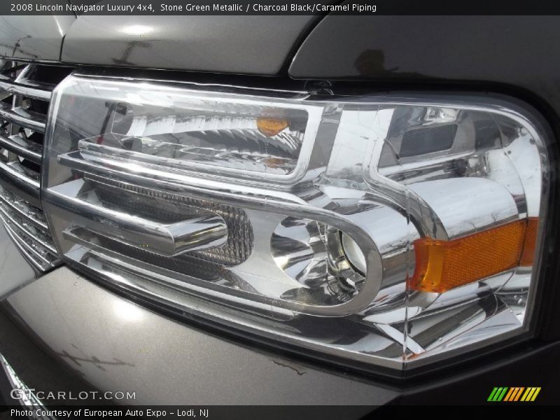 Stone Green Metallic / Charcoal Black/Caramel Piping 2008 Lincoln Navigator Luxury 4x4