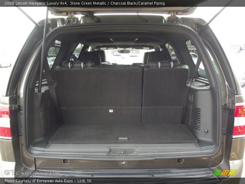 Stone Green Metallic / Charcoal Black/Caramel Piping 2008 Lincoln Navigator Luxury 4x4
