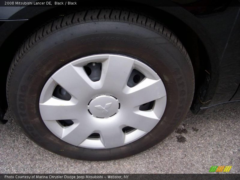 Black / Black 2008 Mitsubishi Lancer DE