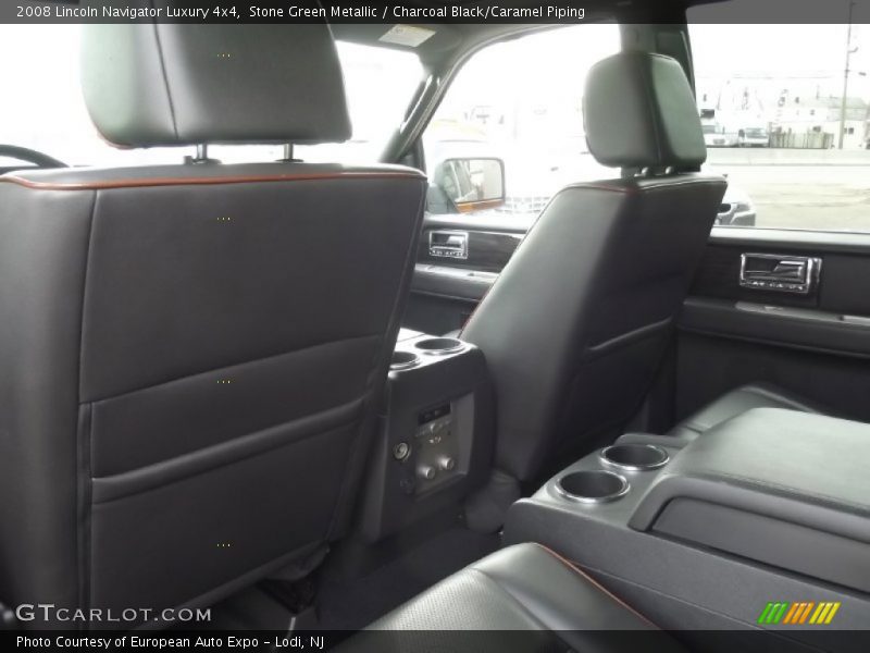 Stone Green Metallic / Charcoal Black/Caramel Piping 2008 Lincoln Navigator Luxury 4x4