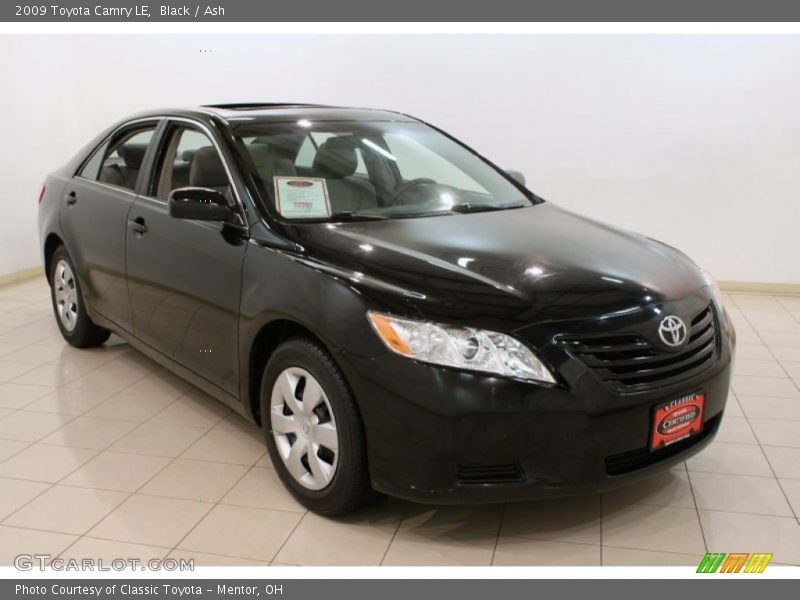 Black / Ash 2009 Toyota Camry LE