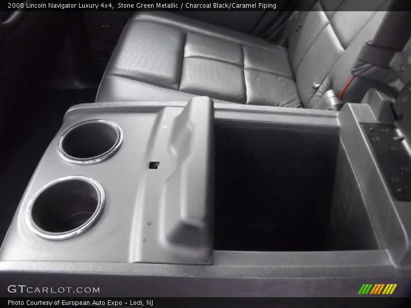 Stone Green Metallic / Charcoal Black/Caramel Piping 2008 Lincoln Navigator Luxury 4x4