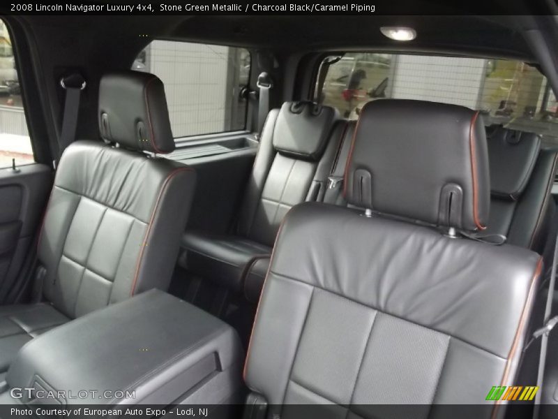 Stone Green Metallic / Charcoal Black/Caramel Piping 2008 Lincoln Navigator Luxury 4x4