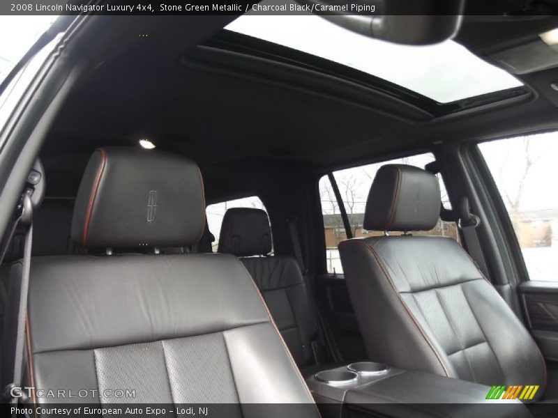 Stone Green Metallic / Charcoal Black/Caramel Piping 2008 Lincoln Navigator Luxury 4x4