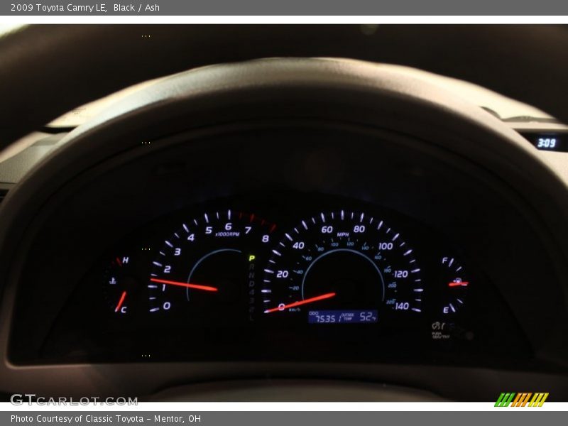 Black / Ash 2009 Toyota Camry LE