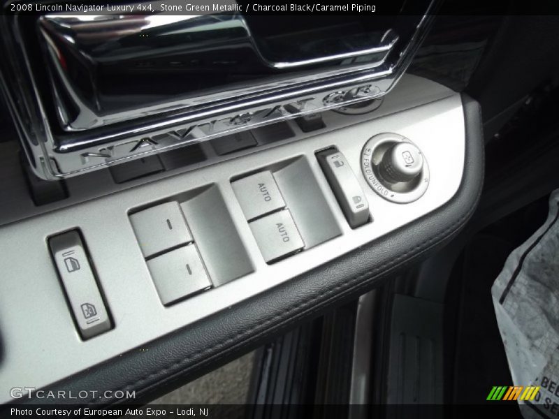 Stone Green Metallic / Charcoal Black/Caramel Piping 2008 Lincoln Navigator Luxury 4x4