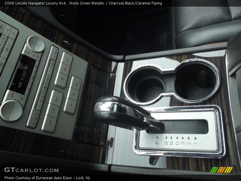 Stone Green Metallic / Charcoal Black/Caramel Piping 2008 Lincoln Navigator Luxury 4x4