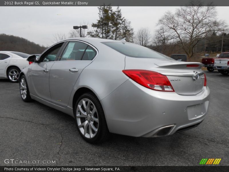  2012 Regal GS Quicksilver Metallic