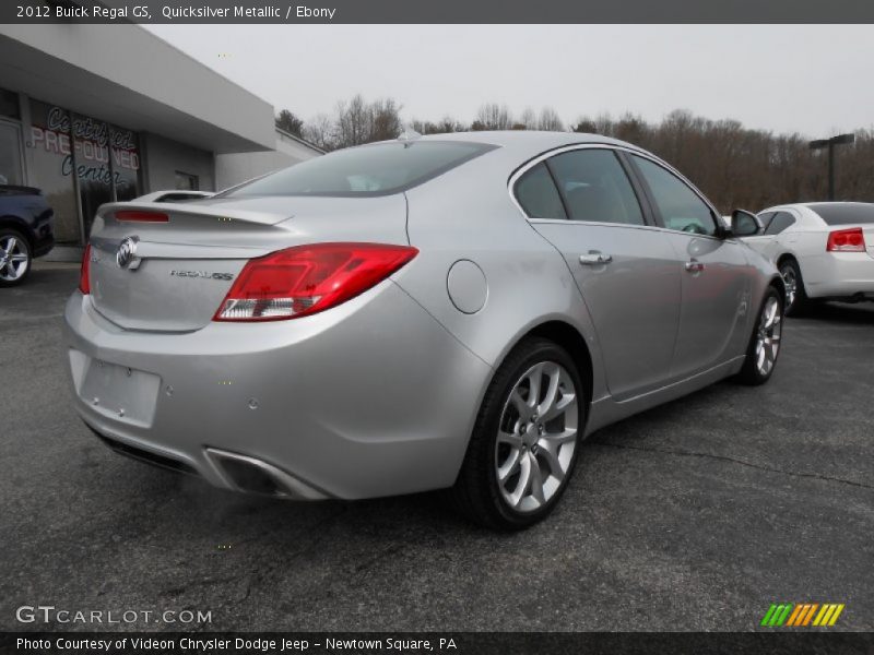 Quicksilver Metallic / Ebony 2012 Buick Regal GS