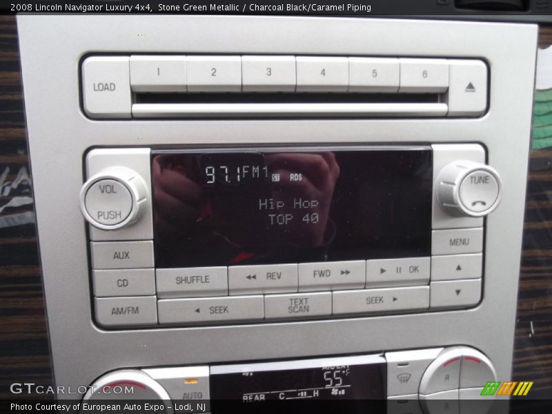 Stone Green Metallic / Charcoal Black/Caramel Piping 2008 Lincoln Navigator Luxury 4x4