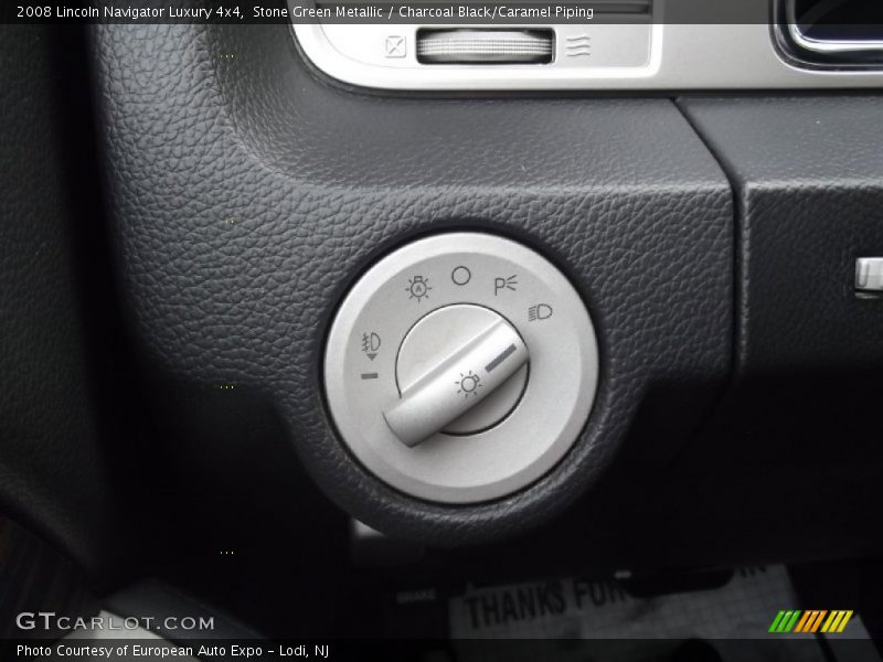 Stone Green Metallic / Charcoal Black/Caramel Piping 2008 Lincoln Navigator Luxury 4x4