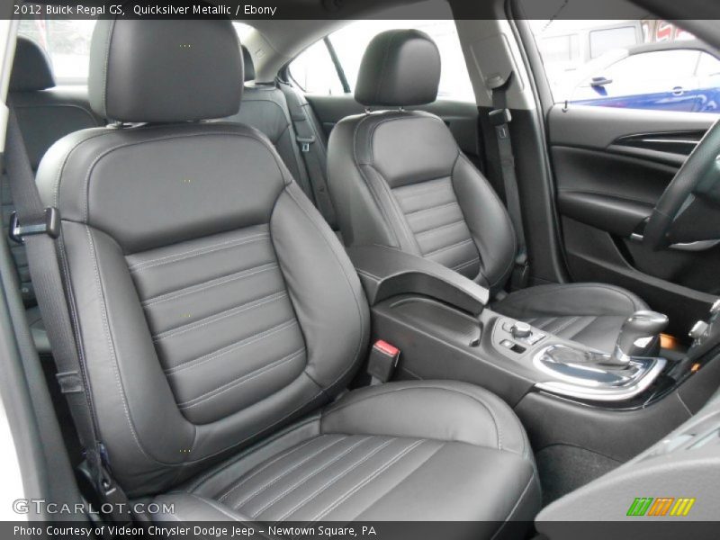 Front Seat of 2012 Regal GS