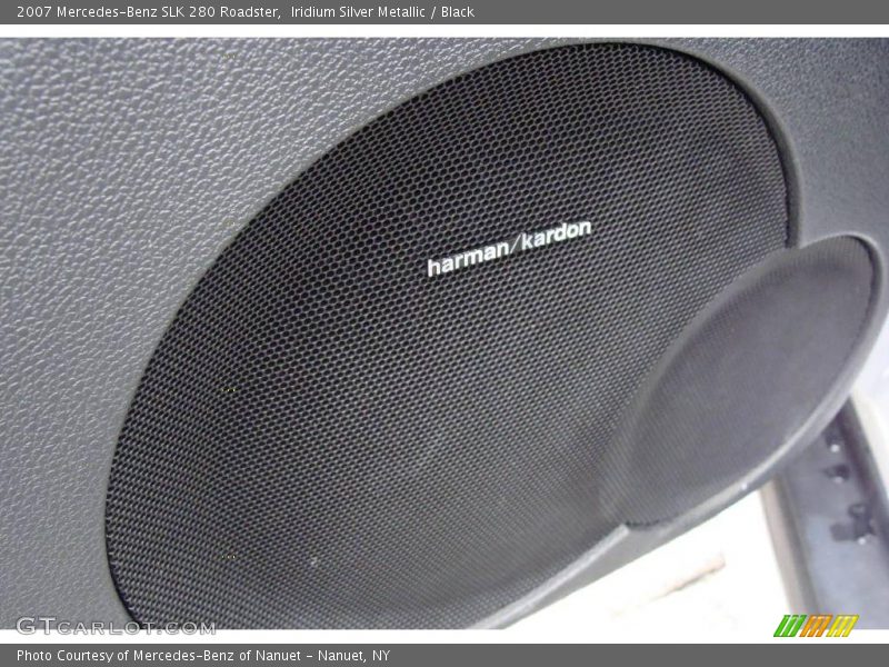 Iridium Silver Metallic / Black 2007 Mercedes-Benz SLK 280 Roadster