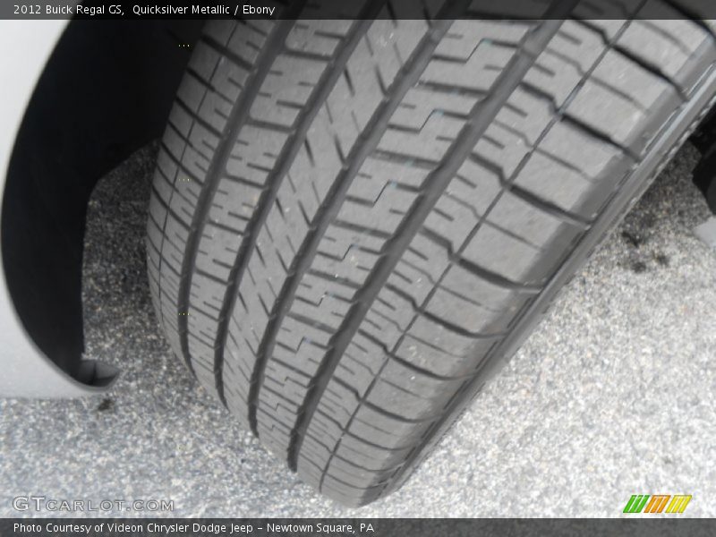 Quicksilver Metallic / Ebony 2012 Buick Regal GS