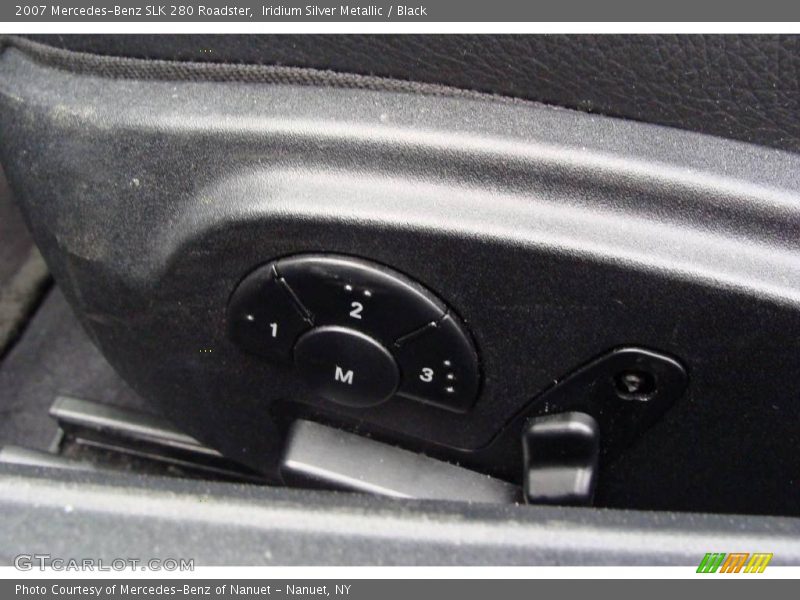 Iridium Silver Metallic / Black 2007 Mercedes-Benz SLK 280 Roadster
