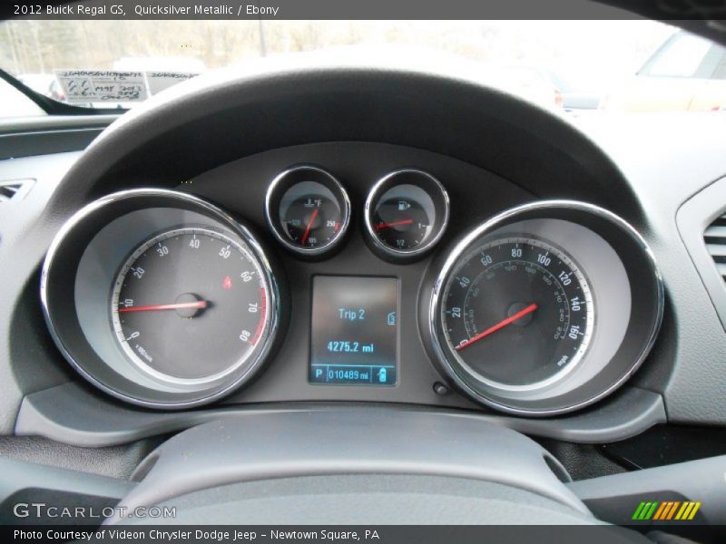  2012 Regal GS GS Gauges