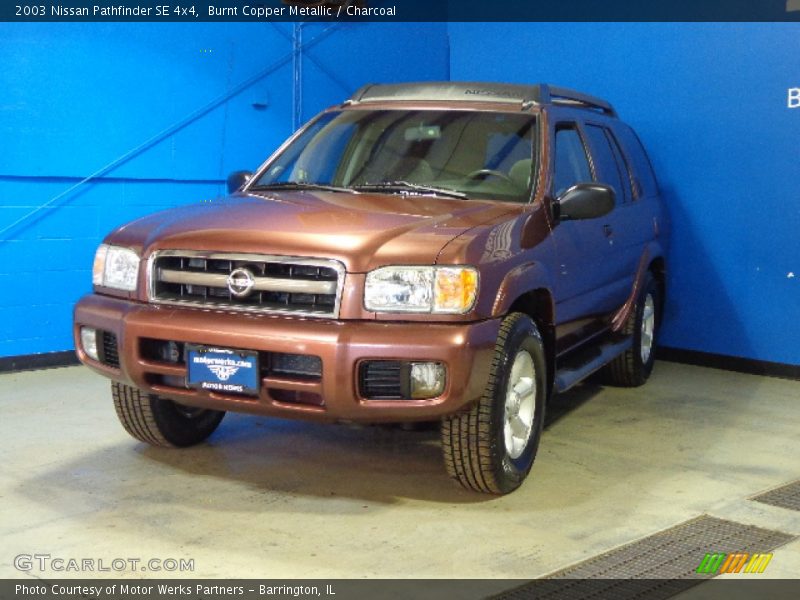 Burnt Copper Metallic / Charcoal 2003 Nissan Pathfinder SE 4x4