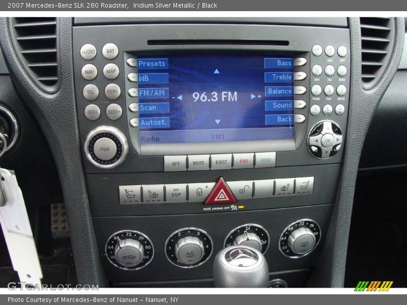Iridium Silver Metallic / Black 2007 Mercedes-Benz SLK 280 Roadster