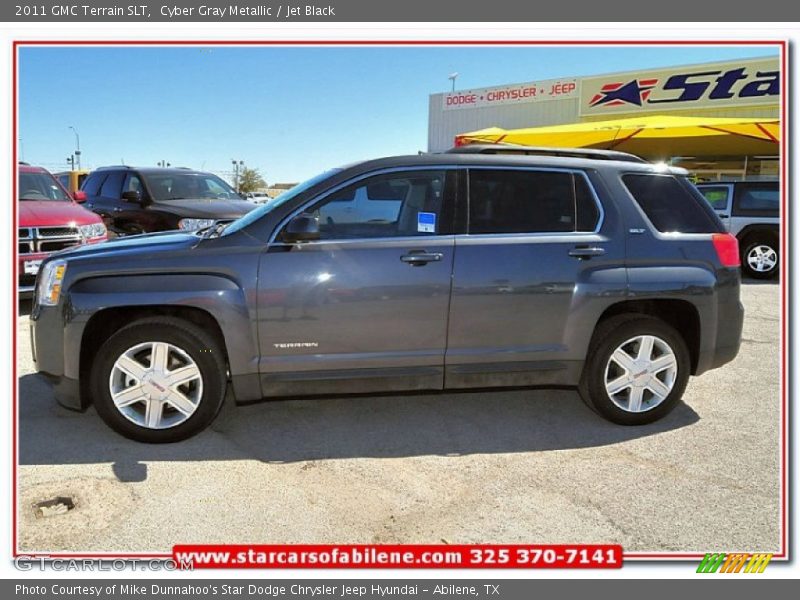 Cyber Gray Metallic / Jet Black 2011 GMC Terrain SLT