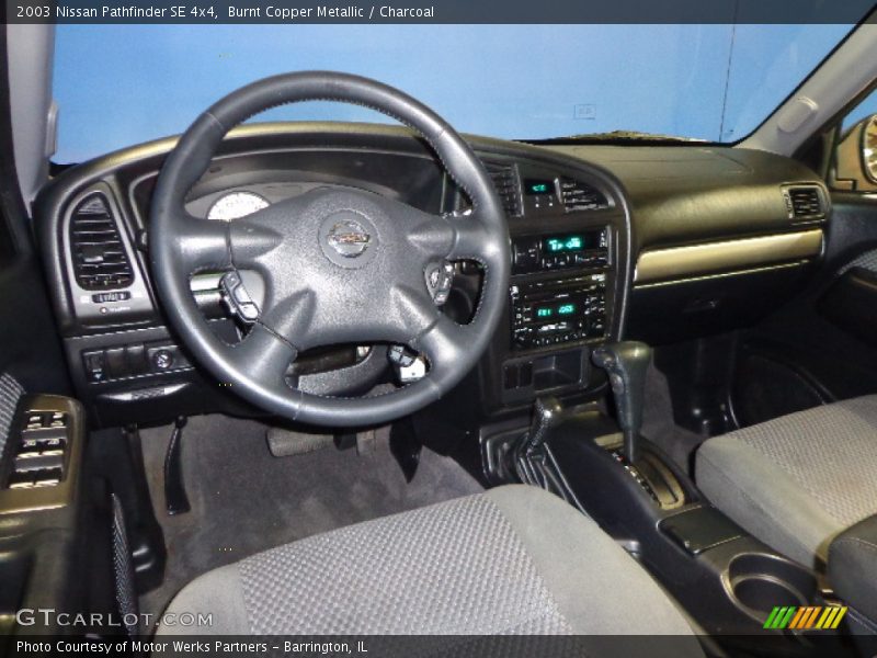 Burnt Copper Metallic / Charcoal 2003 Nissan Pathfinder SE 4x4