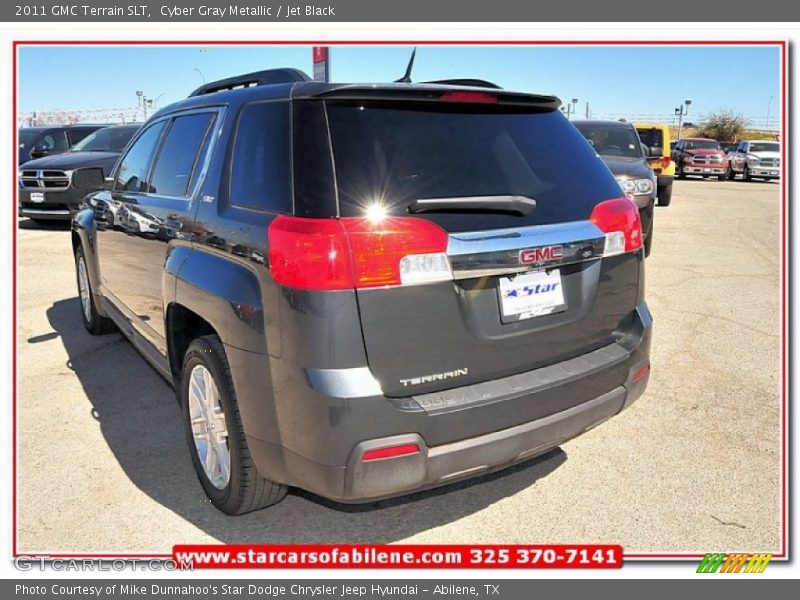 Cyber Gray Metallic / Jet Black 2011 GMC Terrain SLT