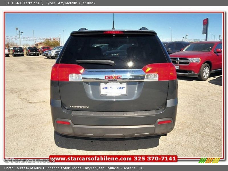 Cyber Gray Metallic / Jet Black 2011 GMC Terrain SLT
