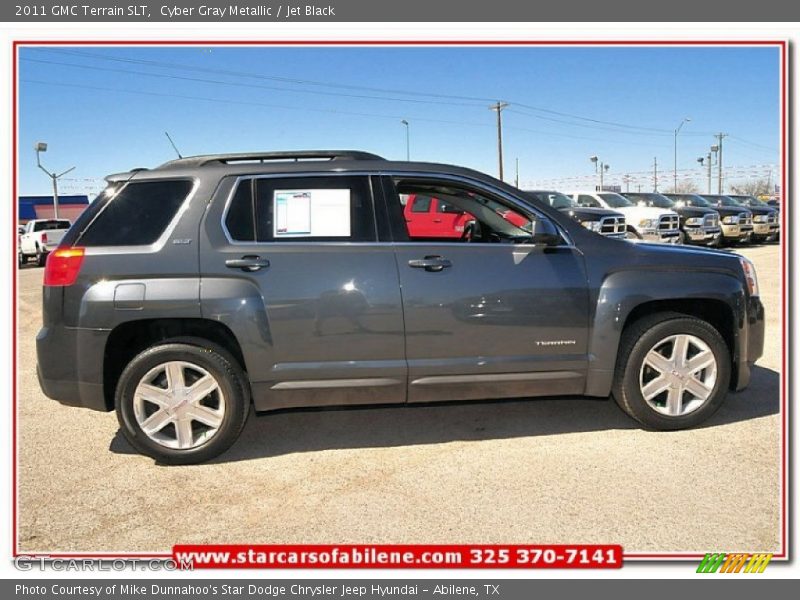 Cyber Gray Metallic / Jet Black 2011 GMC Terrain SLT