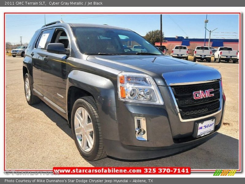 Cyber Gray Metallic / Jet Black 2011 GMC Terrain SLT