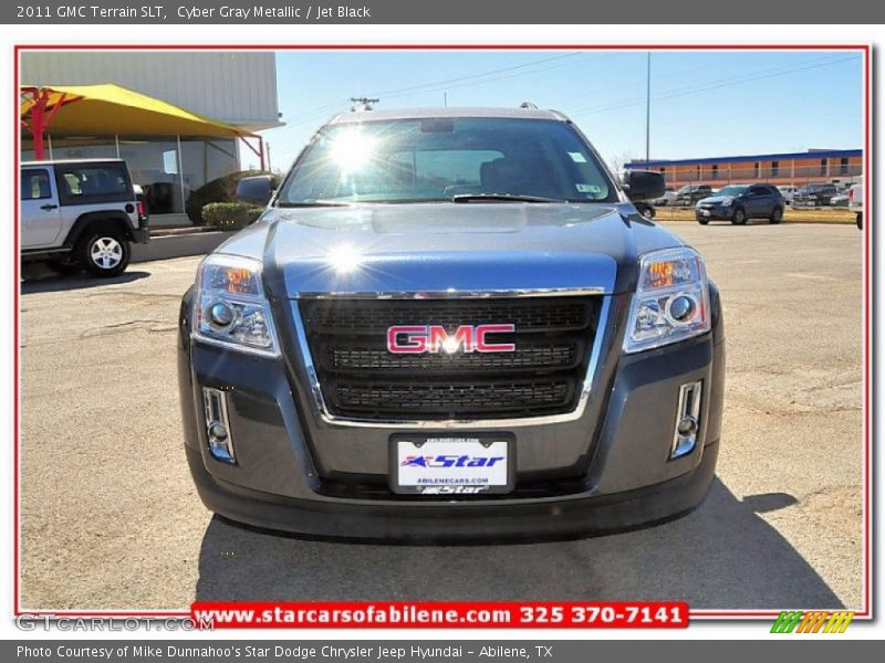 Cyber Gray Metallic / Jet Black 2011 GMC Terrain SLT