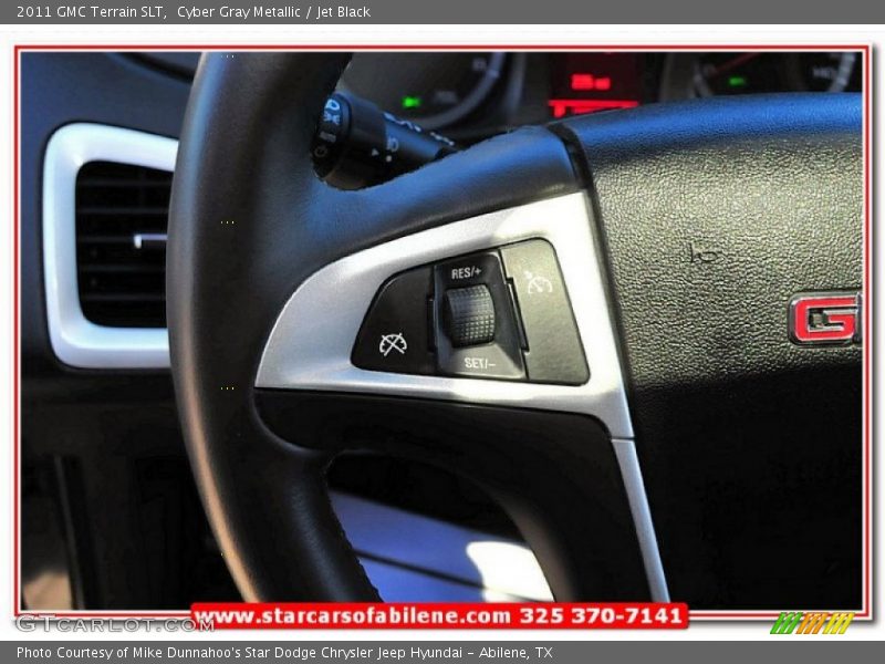 Cyber Gray Metallic / Jet Black 2011 GMC Terrain SLT