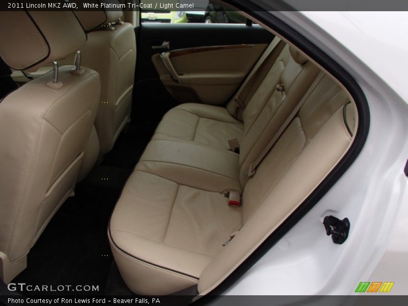 White Platinum Tri-Coat / Light Camel 2011 Lincoln MKZ AWD