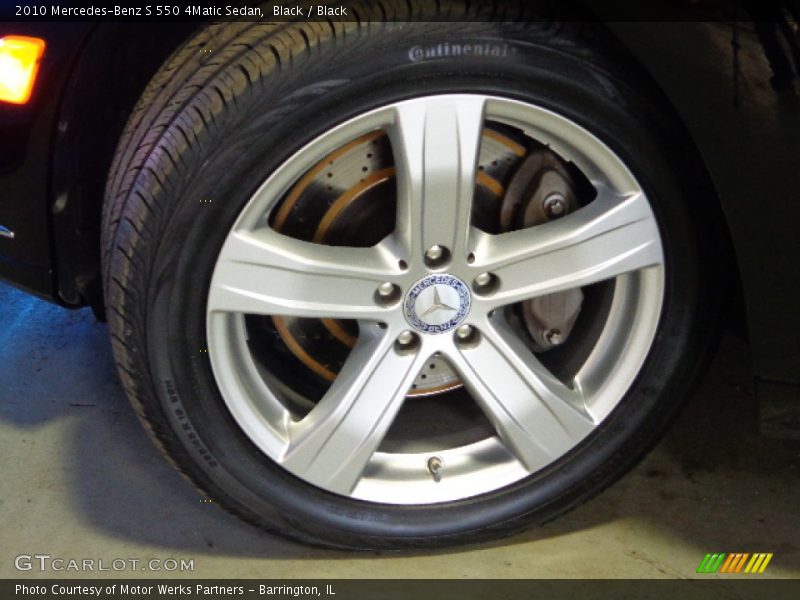 Black / Black 2010 Mercedes-Benz S 550 4Matic Sedan
