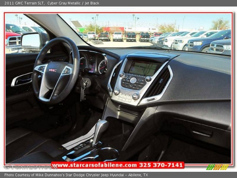Cyber Gray Metallic / Jet Black 2011 GMC Terrain SLT