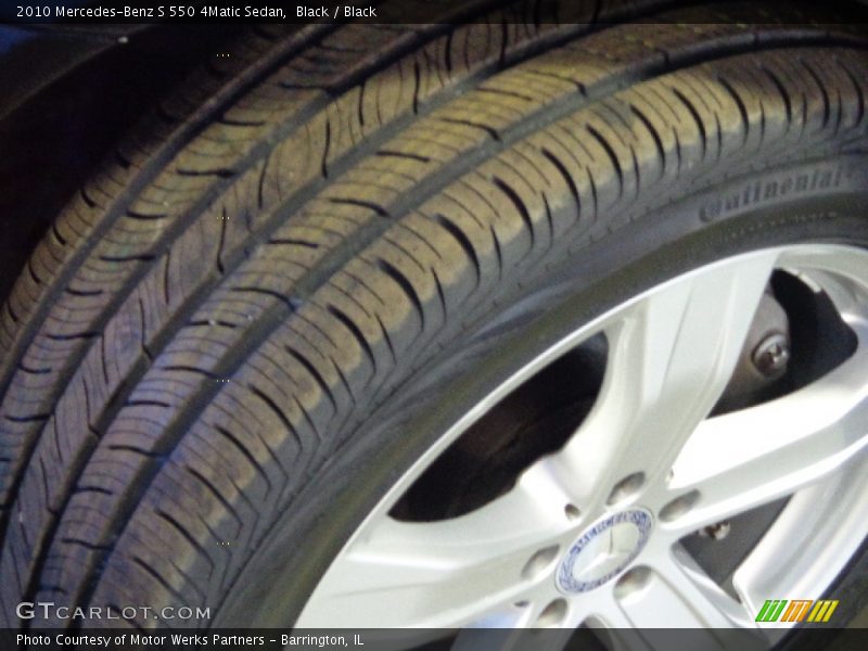 Black / Black 2010 Mercedes-Benz S 550 4Matic Sedan