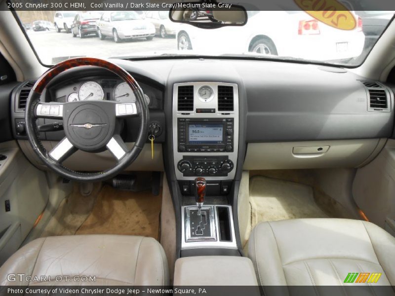 Cool Vanilla / Dark Slate Gray/Medium Slate Gray 2005 Chrysler 300 C HEMI