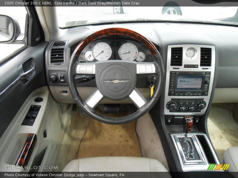 Cool Vanilla / Dark Slate Gray/Medium Slate Gray 2005 Chrysler 300 C HEMI