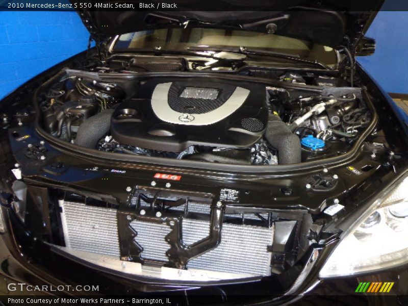 Black / Black 2010 Mercedes-Benz S 550 4Matic Sedan